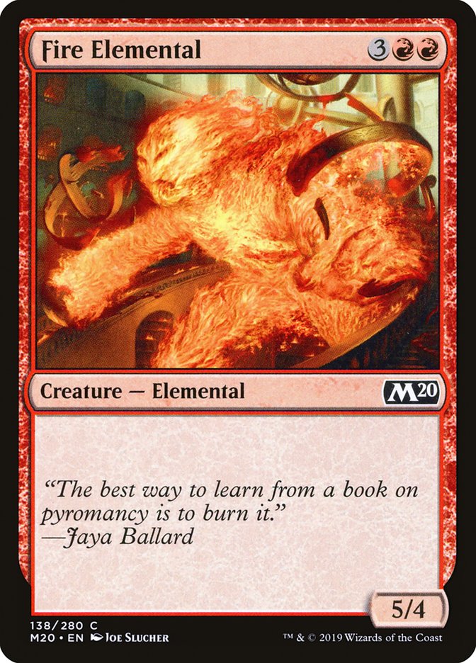 Fire Elemental [Core Set 2020] | Anubis Games and Hobby