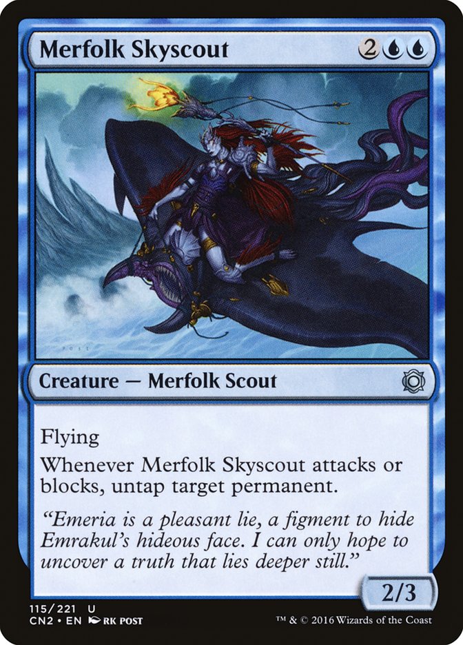 Merfolk Skyscout [Conspiracy: Take the Crown] | Anubis Games and Hobby