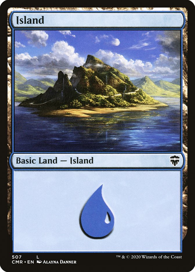 Island (507) [Commander Legends] | Anubis Games and Hobby