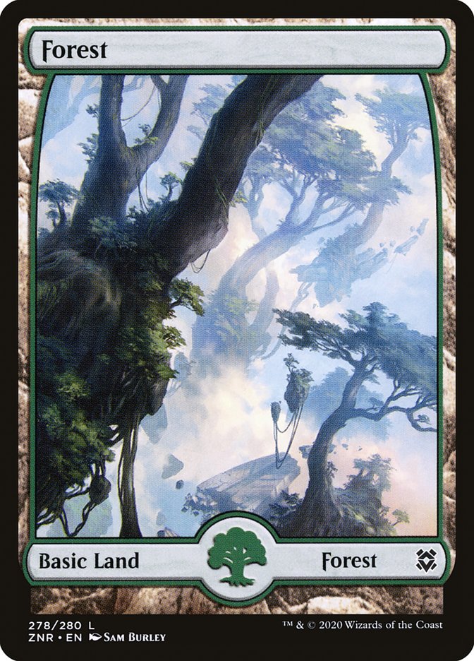 Forest (278) [Zendikar Rising] | Anubis Games and Hobby