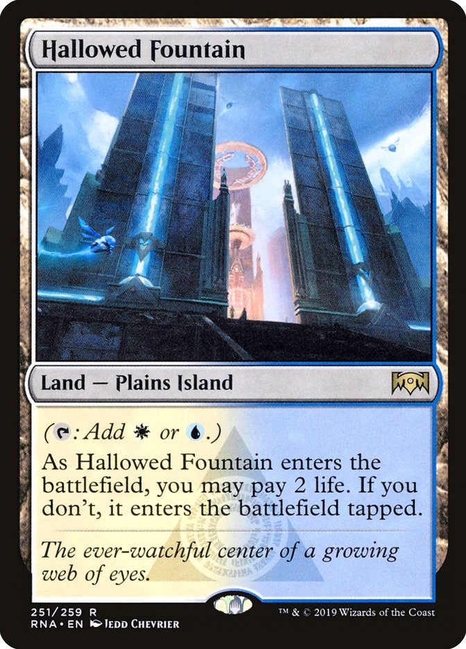 Hallowed Fountain [Ravnica Allegiance] | Anubis Games and Hobby