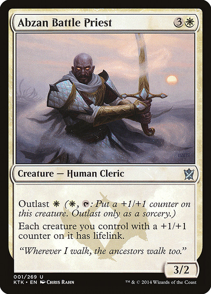 Abzan Battle Priest [Khans of Tarkir] | Anubis Games and Hobby