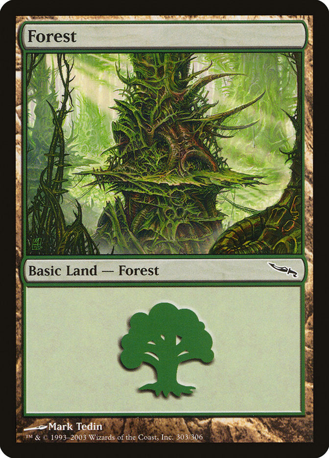 Forest (303) [Mirrodin] | Anubis Games and Hobby