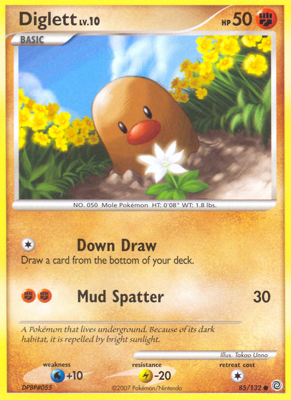 Diglett (85/132) [Diamond & Pearl: Secret Wonders] | Anubis Games and Hobby