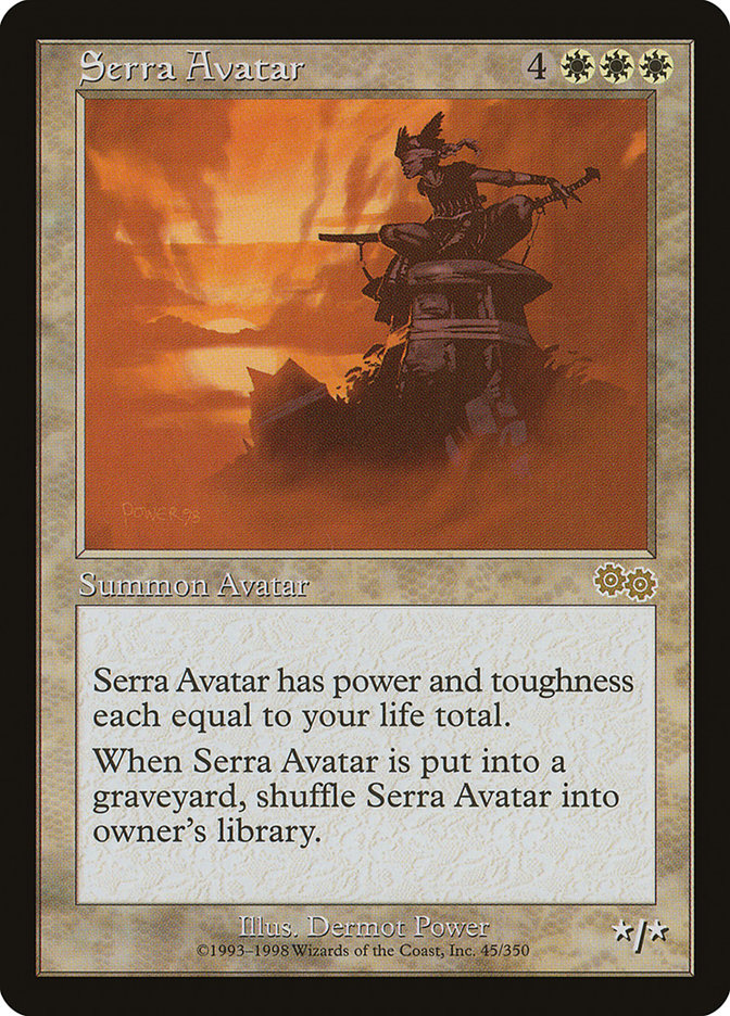 Serra Avatar [Urza's Saga] | Anubis Games and Hobby