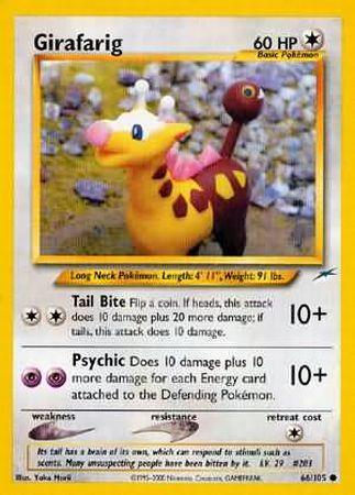 Girafarig (66/105) [Neo Destiny Unlimited] | Anubis Games and Hobby