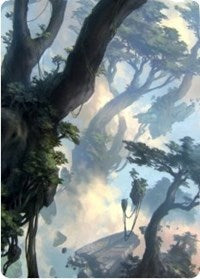 Forest 1 Art Card [Zendikar Rising Art Series] | Anubis Games and Hobby