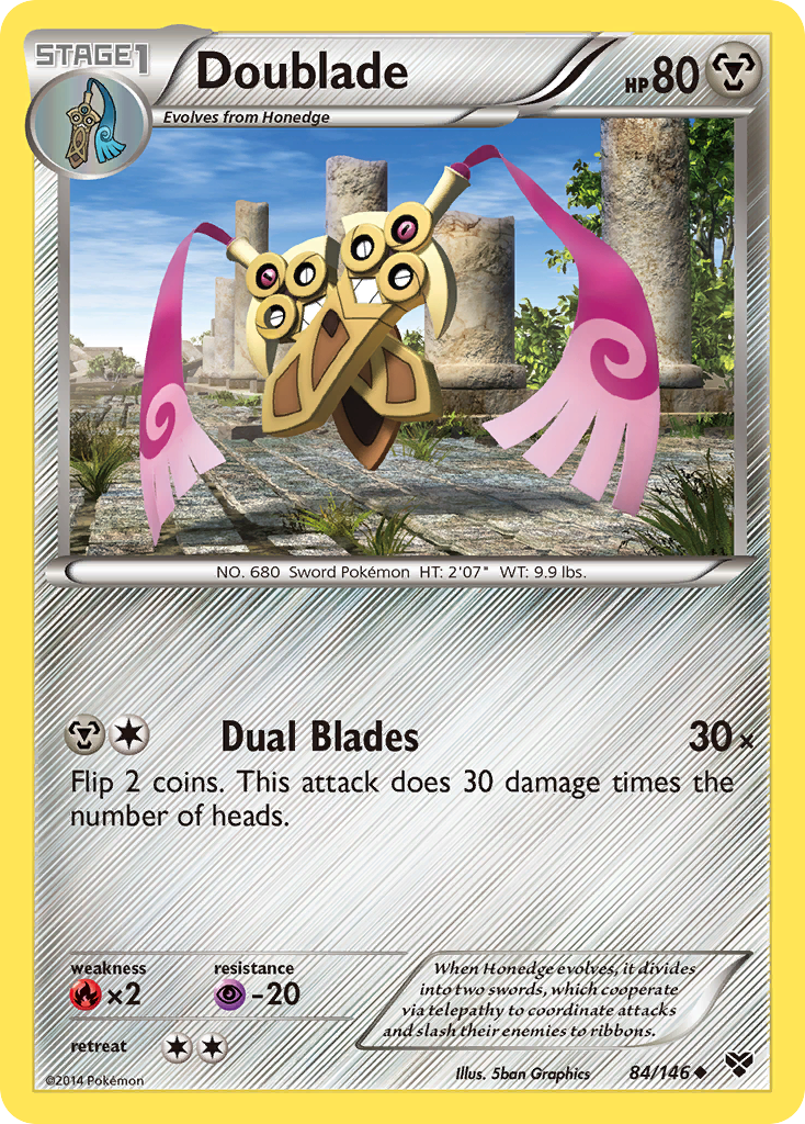 Doublade (84/146) [XY: Base Set] | Anubis Games and Hobby