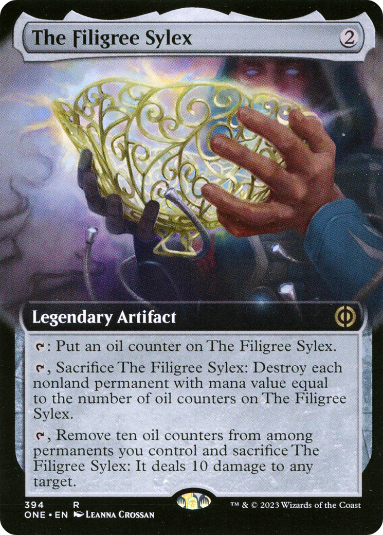 The Filigree Sylex (Extended Art) [Phyrexia: All Will Be One] | Anubis Games and Hobby