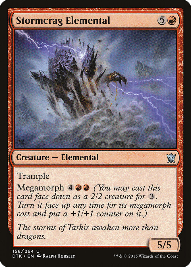 Stormcrag Elemental [Dragons of Tarkir] | Anubis Games and Hobby