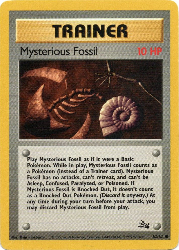 Mysterious Fossil (62/62) [Fossil Unlimited] | Anubis Games and Hobby