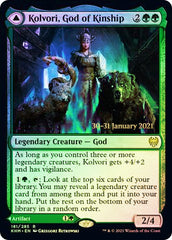 Kolvori, God of Kinship // The Ringhart Crest [Kaldheim Prerelease Promos] | Anubis Games and Hobby