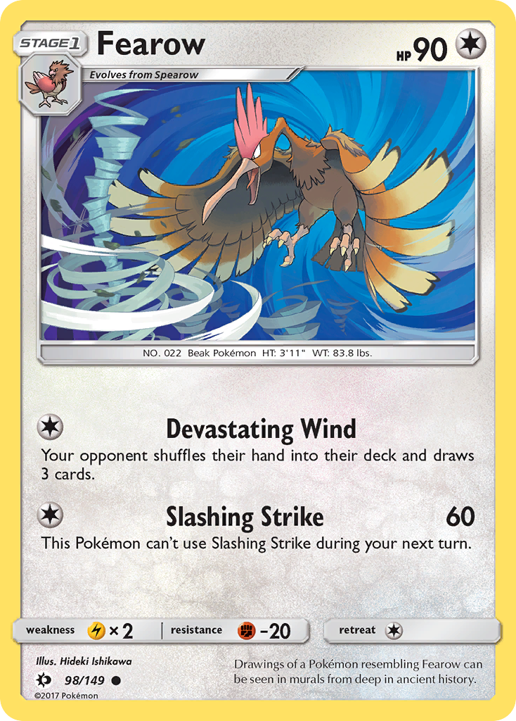 Fearow (98/149) [Sun & Moon: Base Set] | Anubis Games and Hobby