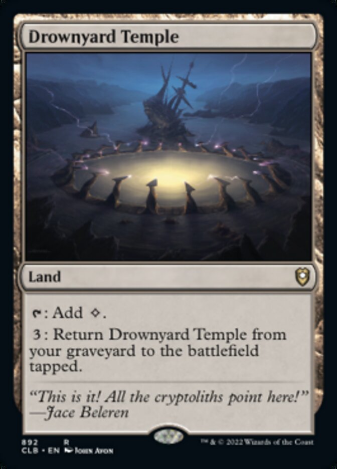 Drownyard Temple [Commander Legends: Battle for Baldur's Gate] | Anubis Games and Hobby