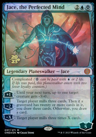 Jace, the Perfected Mind [Phyrexia: All Will Be One Prerelease Promos] | Anubis Games and Hobby