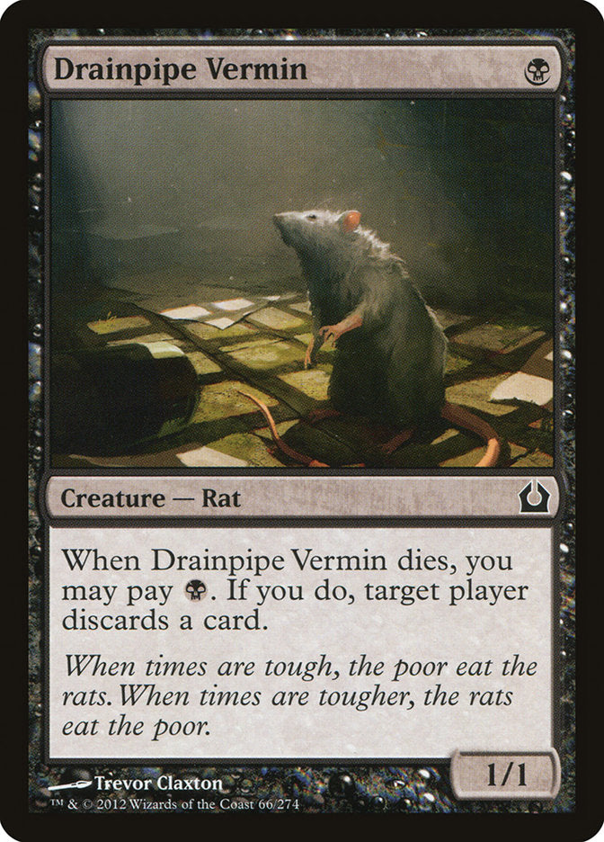 Drainpipe Vermin [Return to Ravnica] | Anubis Games and Hobby