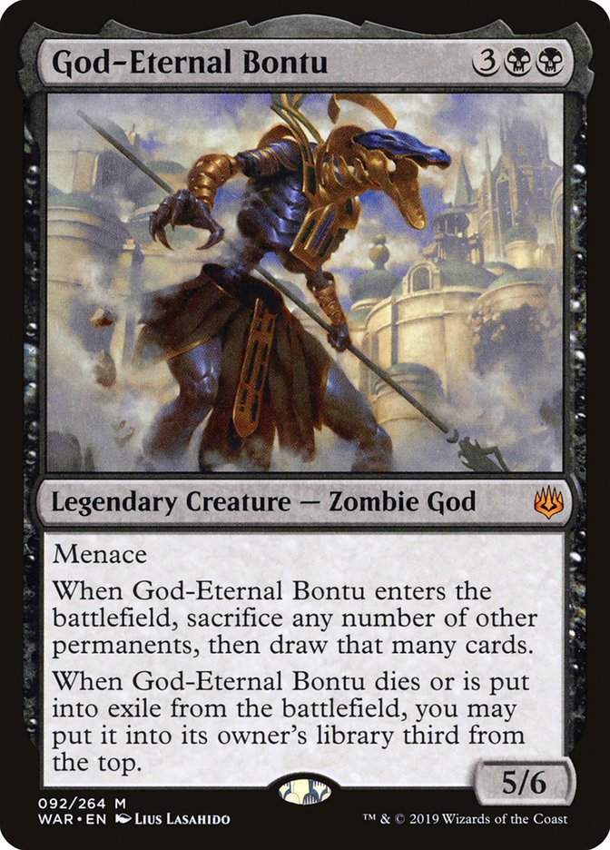 God-Eternal Bontu [War of the Spark] | Anubis Games and Hobby