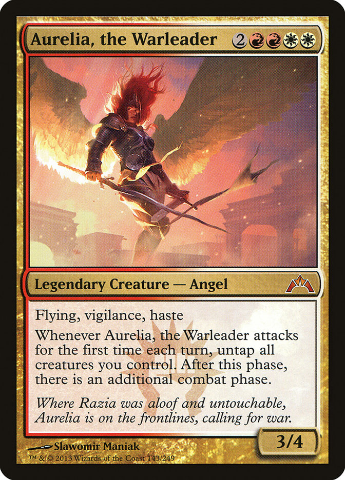 Aurelia, the Warleader [Gatecrash] | Anubis Games and Hobby
