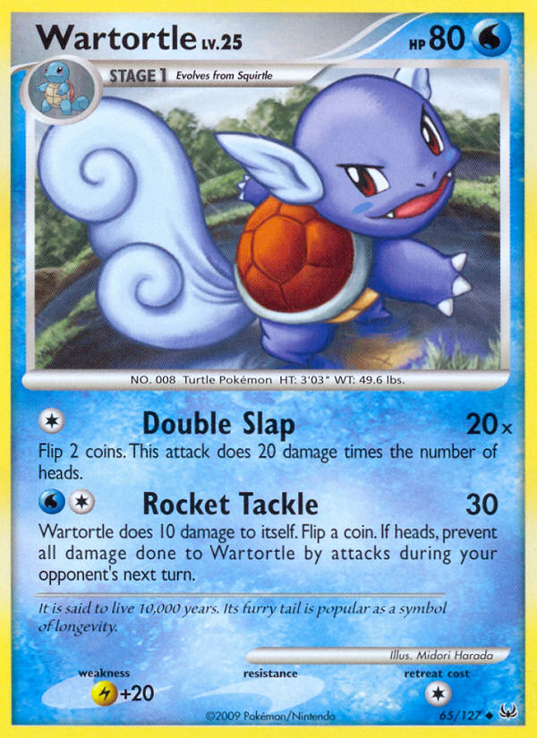 Wartortle (65/127) [Platinum: Base Set] | Anubis Games and Hobby