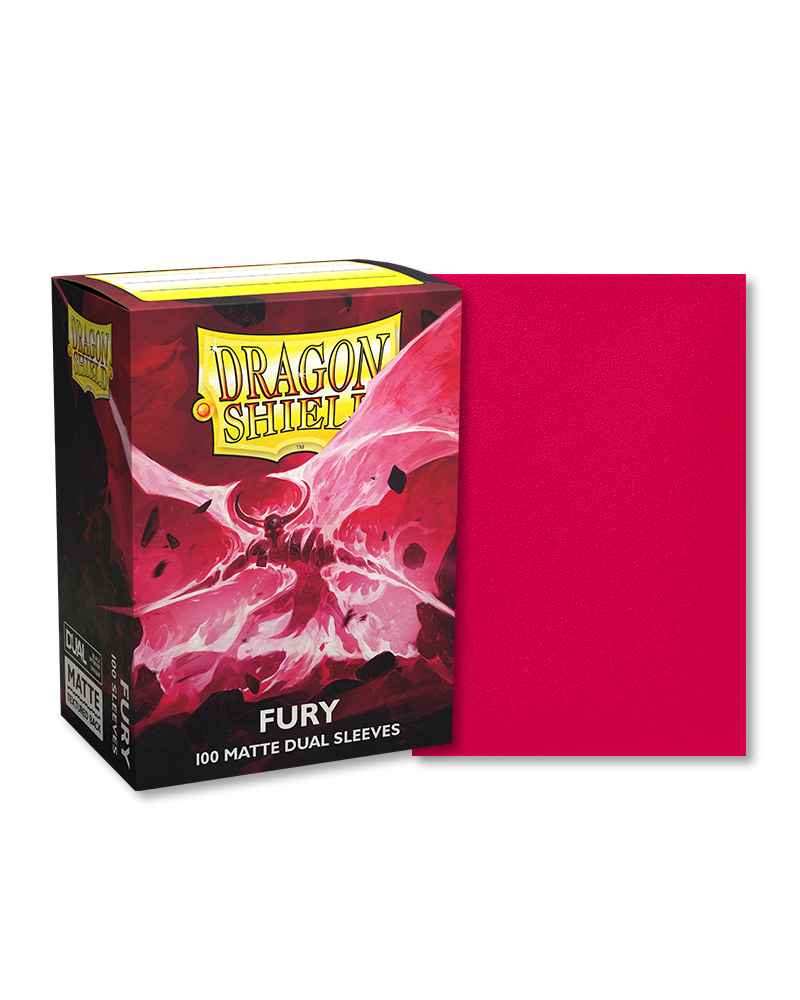 DS Dual Matte Sleeves 100ct - Fury | Anubis Games and Hobby