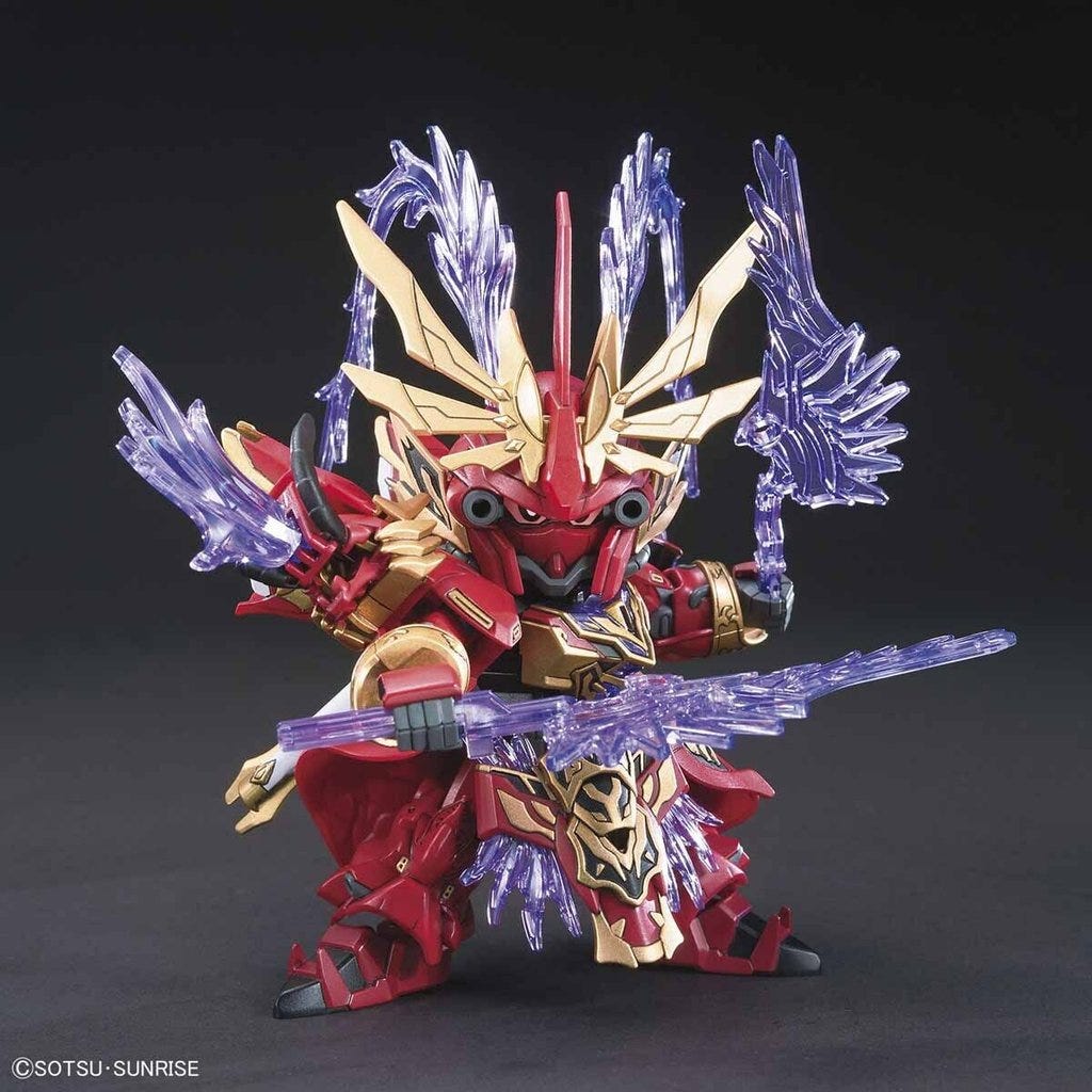 Lu Bu Sinanju & Red Hare Sangoku SD | Anubis Games and Hobby