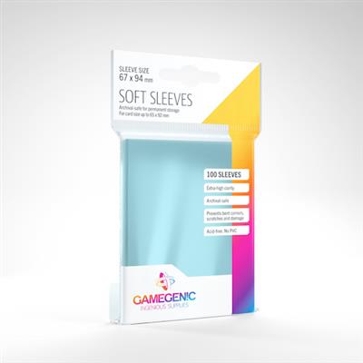 Gamegenic Soft Sleeves (67x94) | Anubis Games and Hobby