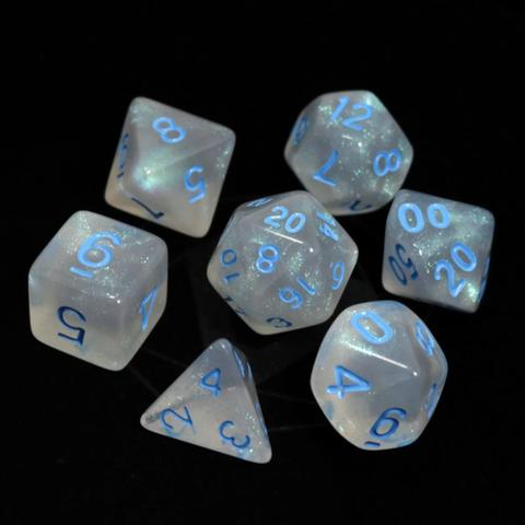RPG Set- Glacial Moonstone w/ Blue | Anubis Games and Hobby