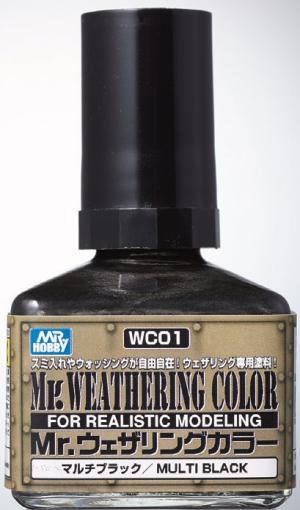 Mr. Weathering Multi Black | Anubis Games and Hobby