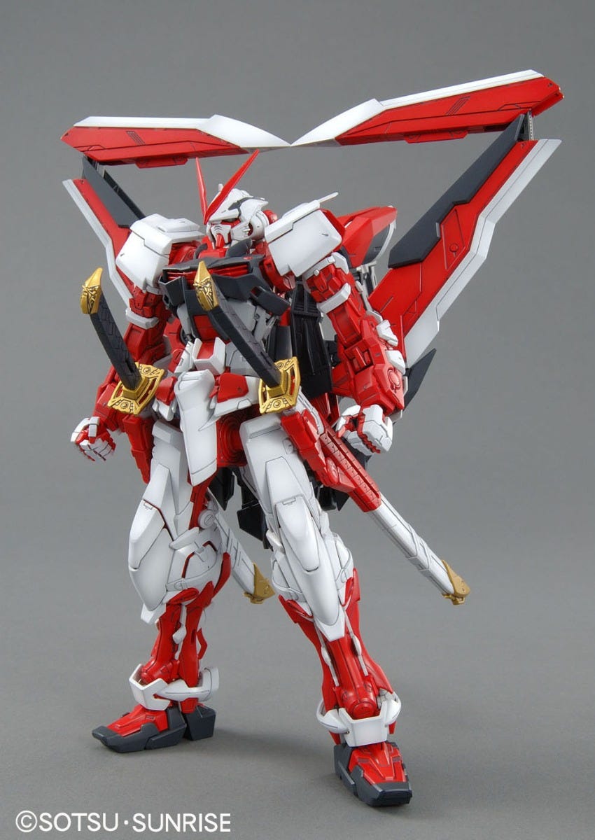Gundam Astray Red Frame MG, 1/100 | Anubis Games and Hobby