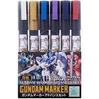 Gundam Marker Advanced 6 set | Anubis Games and Hobby