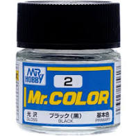 Mr. Color Gloss Black | Anubis Games and Hobby