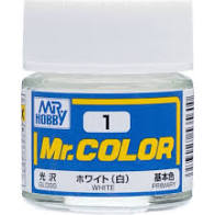 Mr. Color Gloss White | Anubis Games and Hobby