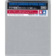 Sanding Sponge Sheet 180 | Anubis Games and Hobby