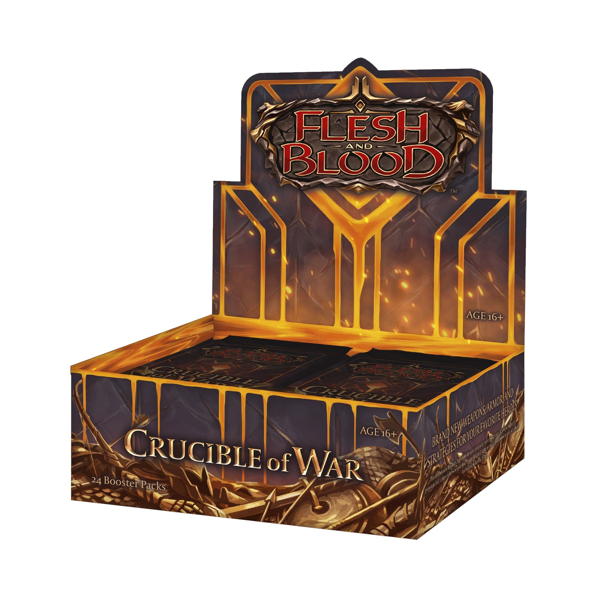 Flesh & Blood TCG: Crucible of War Booster Box (Unlimited) | Anubis Games and Hobby