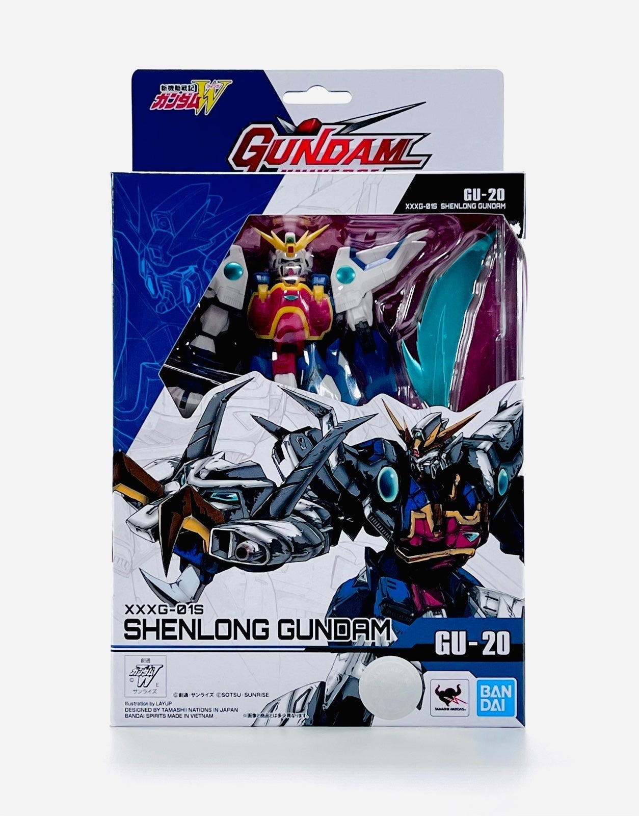 Mobile Suit Gundam: Gundam Universe: XXXG-015 Shenlong Gundam GU-20 Figure | Anubis Games and Hobby