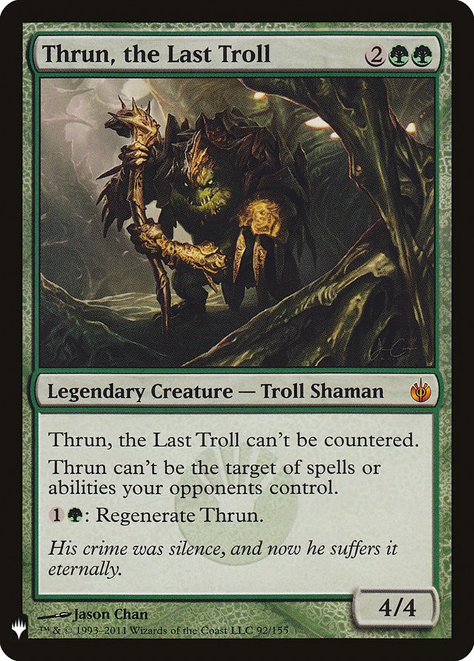 Thru, the Last Troll [Mystery Booster] | Anubis Games and Hobby
