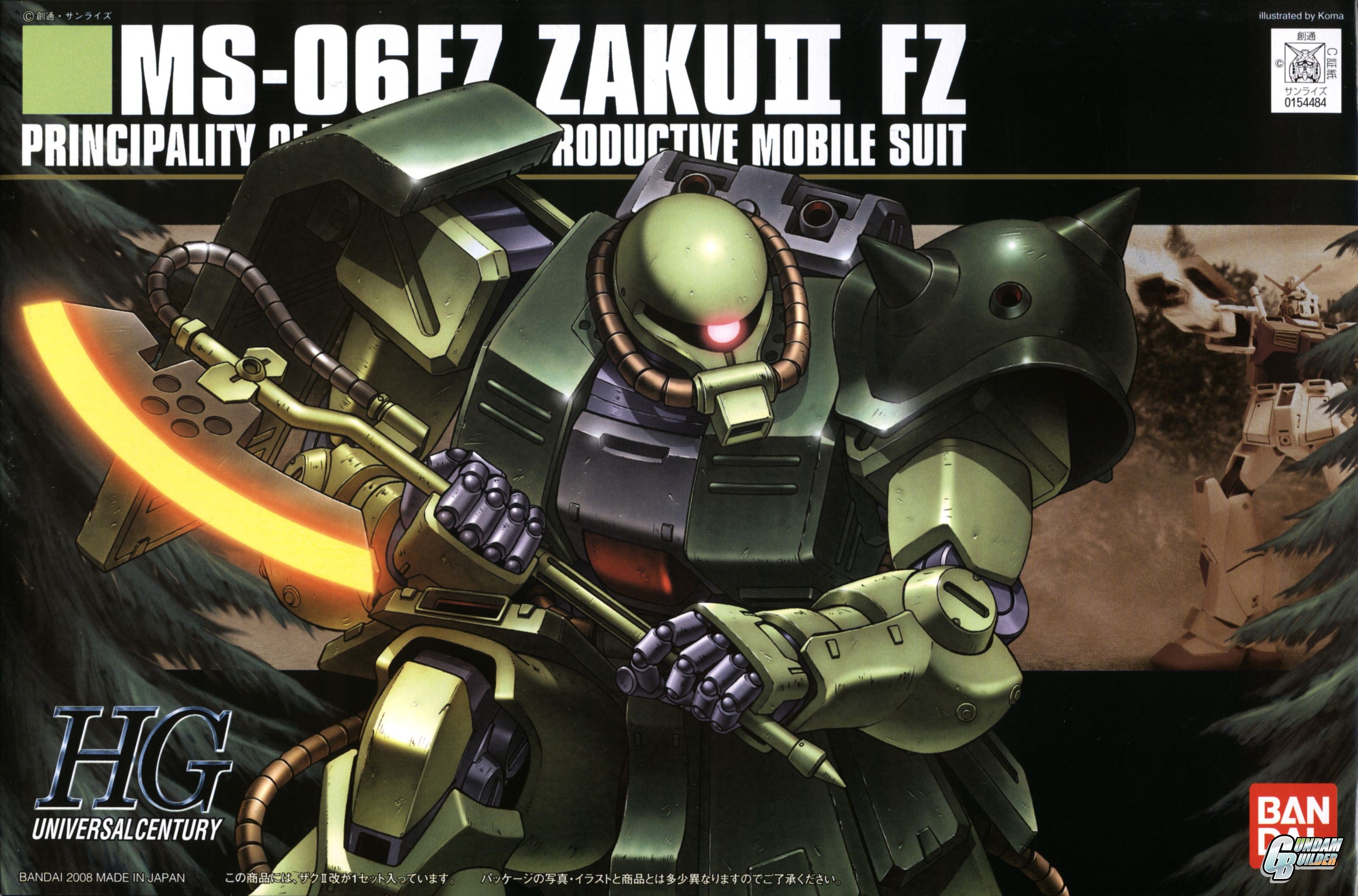 MS-06FZ Zaku II HG | Anubis Games and Hobby
