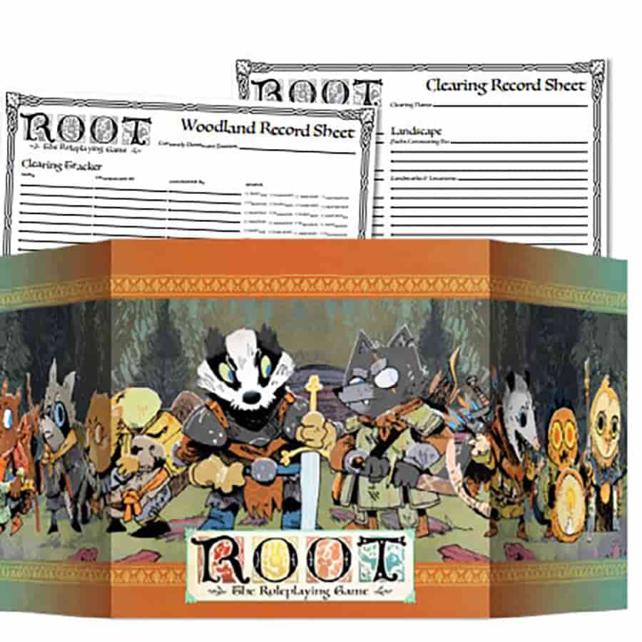 Root RPG GM Screen & Campaign Notepads | Anubis Games and Hobby