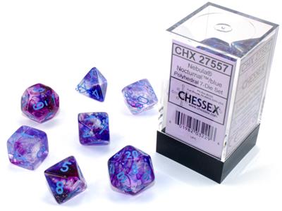 Nebula Nocturnal/Blue 7 Set | Anubis Games and Hobby