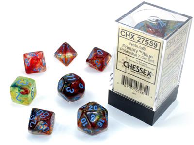 Nebula Primary/Blue 7 Set | Anubis Games and Hobby