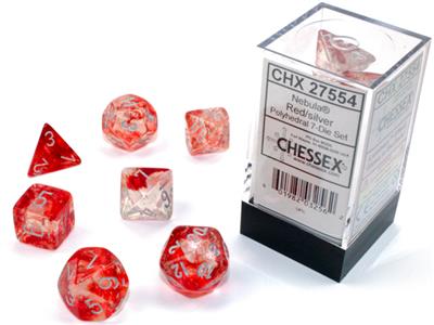 Nebula Red/Silver 7 Set | Anubis Games and Hobby