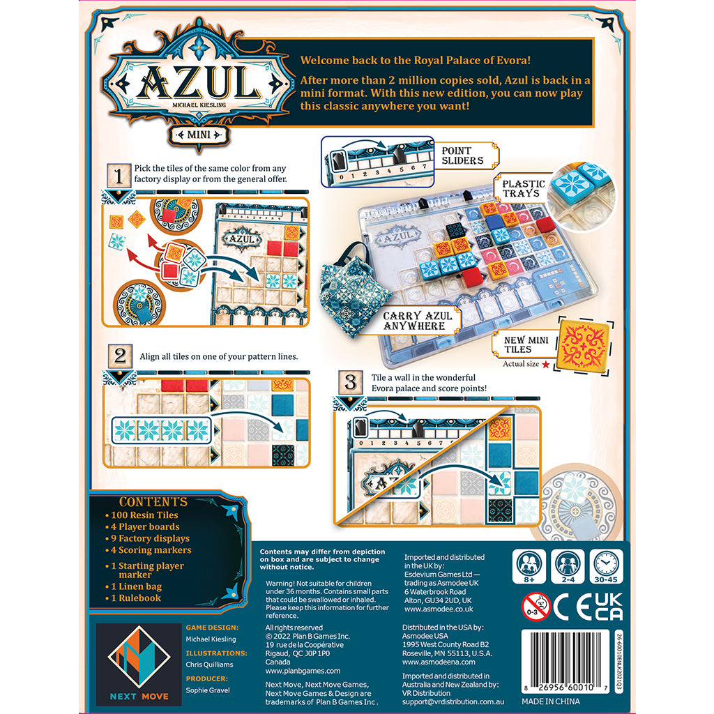 Azul: Mini | Anubis Games and Hobby
