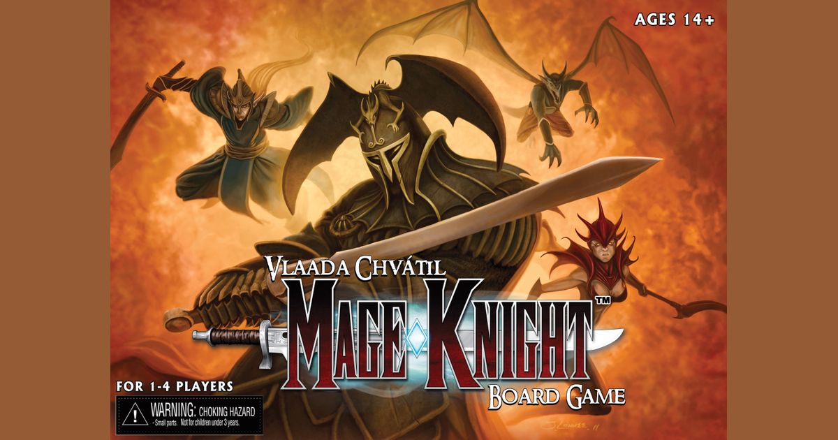 Mage Knight Board Game | Anubis Games and Hobby