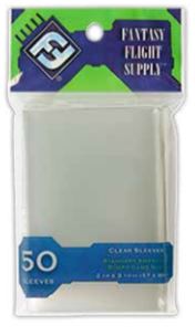 Fantasy Flight Supply Standard American Board Game Sleeves (50) (Green) | Anubis Games and Hobby