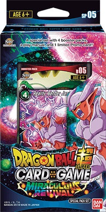 Dragon Ball Super Special Pack Set 5 Starter Deck - Miraculous Revival | Anubis Games and Hobby