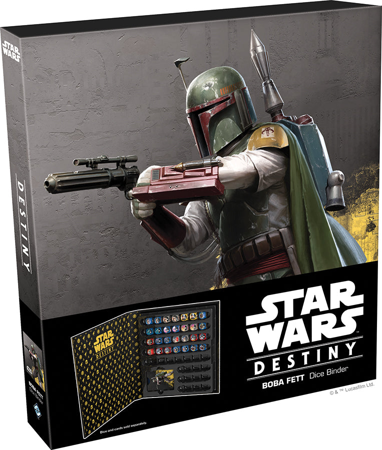 Star Wars Destiny: Boba Fett Dice Binder | Anubis Games and Hobby