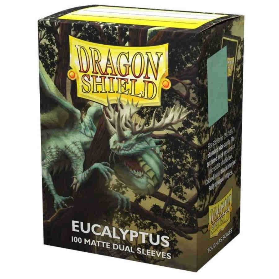 DS Dual Matte Sleeves 100ct - Eucalyptus | Anubis Games and Hobby