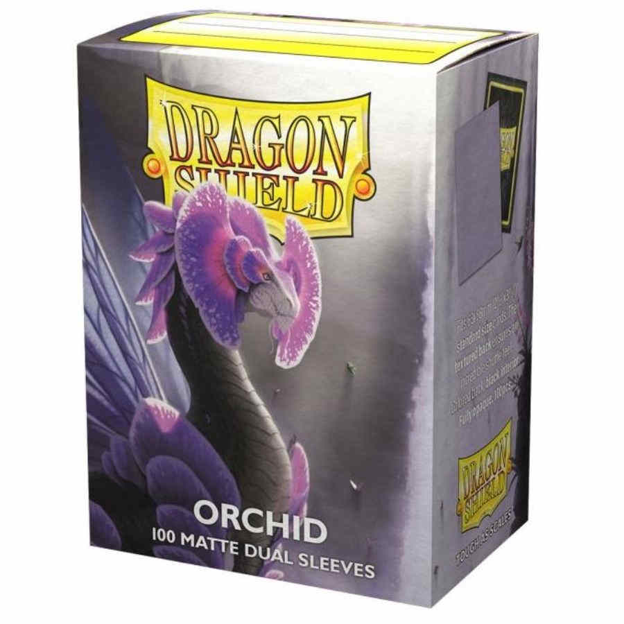 DS Dual Matte Sleeves 100ct - Orchid | Anubis Games and Hobby