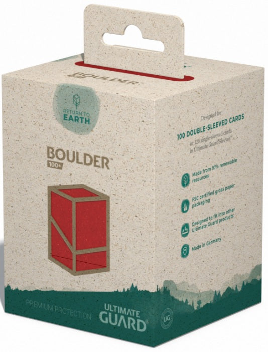 UG Boulder 100+ Earth Red | Anubis Games and Hobby