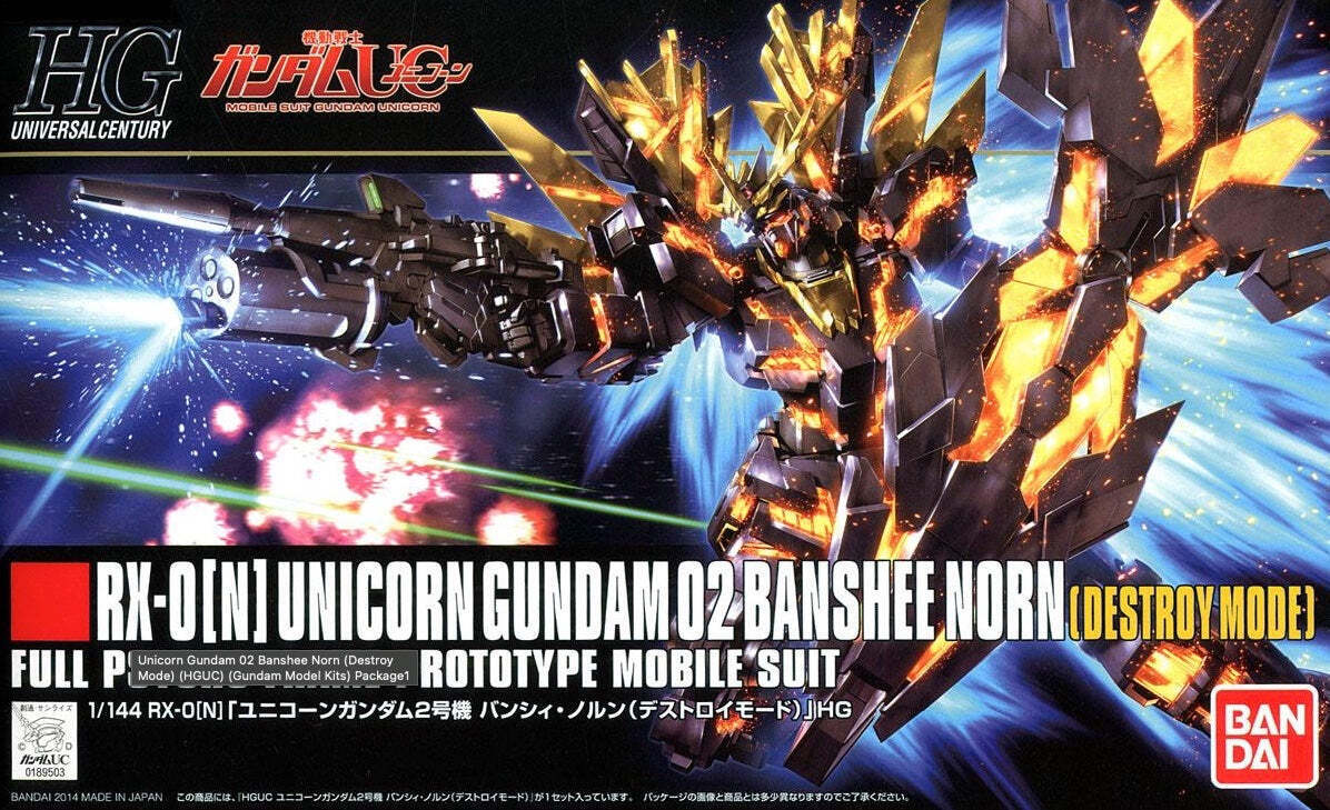 RX-0[N] Unicorn Gundam 02 Banshee Norn | Anubis Games and Hobby